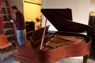 Piano tuning service, resoration, refinishing and repair. The only way to know what it might cost is to set up an appointment. The piano has to be looked at for an estimate.